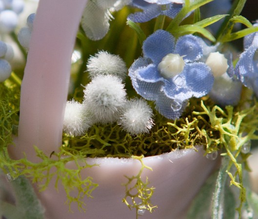 10 Miniature Blue Flowers