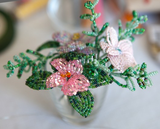 French Beaded Flowers 3