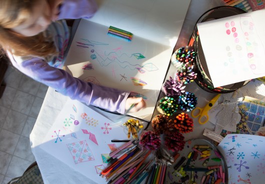 Testing crayon colors