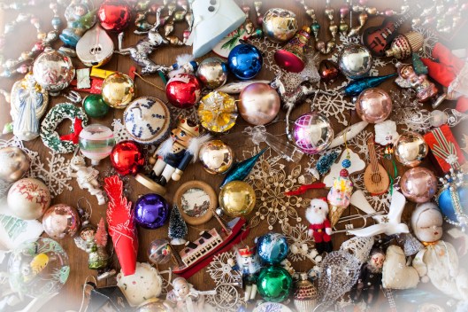 Some of our Christmas ornaments. Click photo to access a larger image to use as a desktop image if you wish.