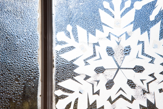 1 Snowflakes in the window