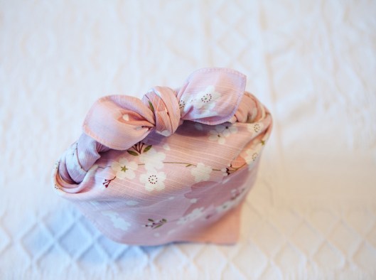 Japanese furoshiki wrap