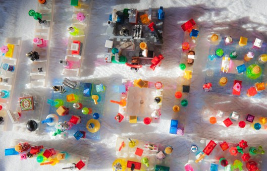 7 Lego Perfume Bottles collection