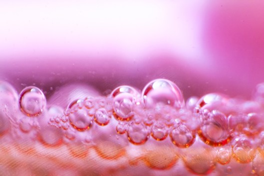 Pink bubbles