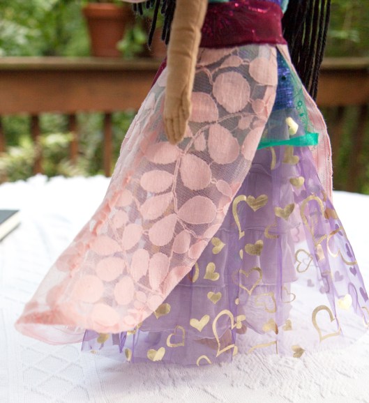 14 Princess doll dress skirt