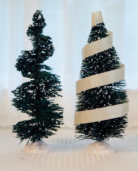 12 Pearl Bottle Brush Topiary