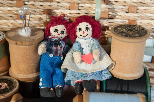 Tiny Raggedy Ann and Andy